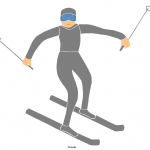 лыжник, лыжница